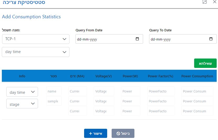 הוסף תמונות וסטטיסטיקות