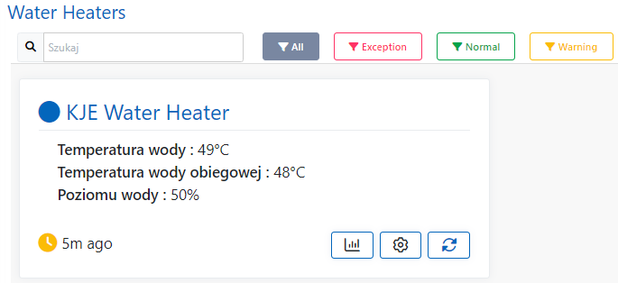 Sterownik podgrzewacza wody